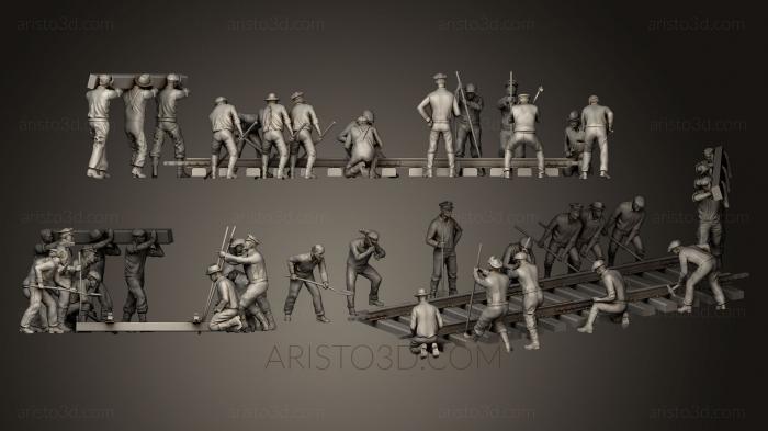 Figurines of people (STKH_0155) 3D model for CNC machine